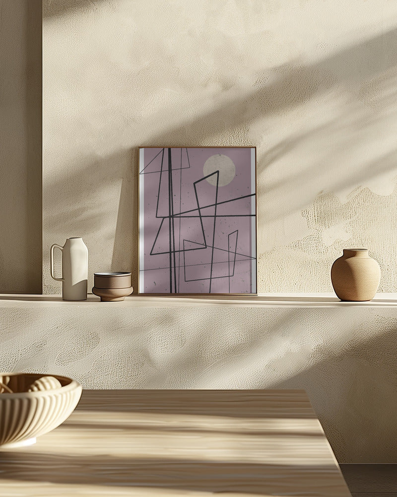 Angular Lines no 13 Poster